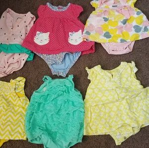 0-3 summer baby clothes